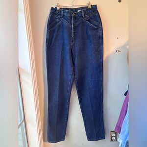 Rockies Dark Wash Denim Western Jeans 13/14 30x35